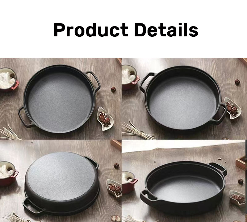 china cast iron cooking pan factory wholesale