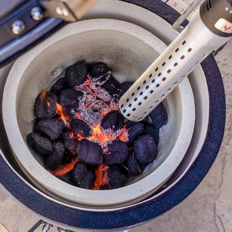 How to light a kamado bbq grill