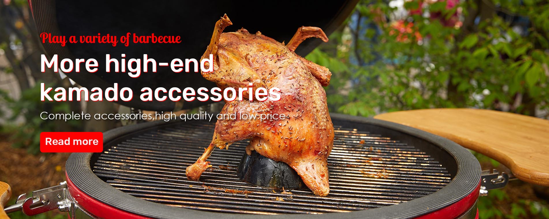 Complete kamado accessories, high quality and low price