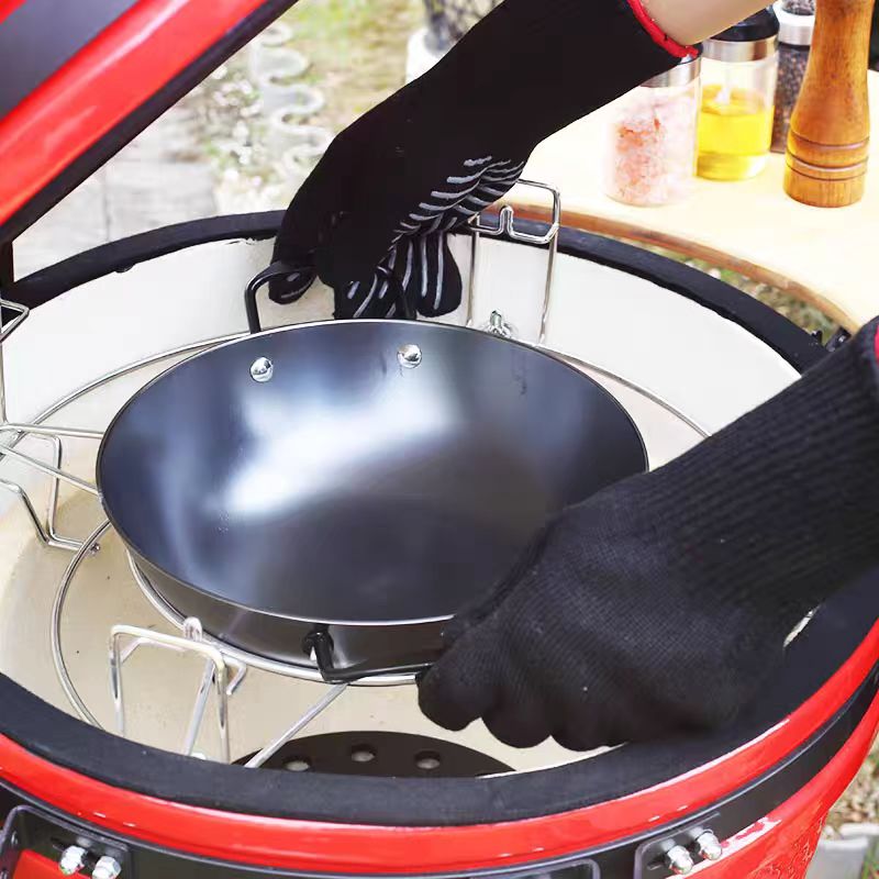 Can I use a wok in my Kamado kitchen?